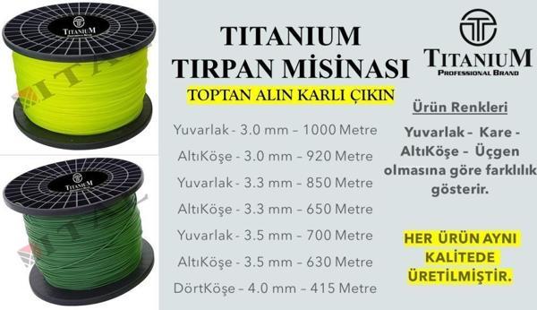 Titanium İtal Tırpan Misinası Yuvarlak 3.3 mm 850 Metre - Image 1