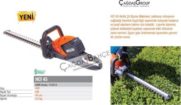 Oleomac HCİ45 Akülü Şarjlı Çit Biçme Makinesi 40V 45 Cm - Image 1