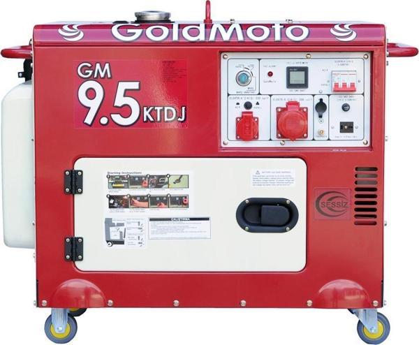 GoldMoto GM9.5KTDJ Dizel Marşlı Kabinli Jeneratör 9.5 KW Trifaze - Image 1