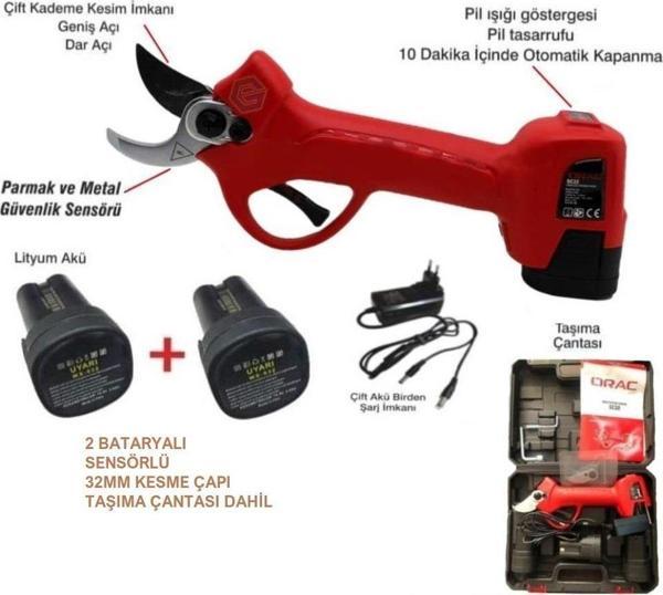 Orac SC32 Akülü Budama Makası 2 Akülü 32mm - Image 1