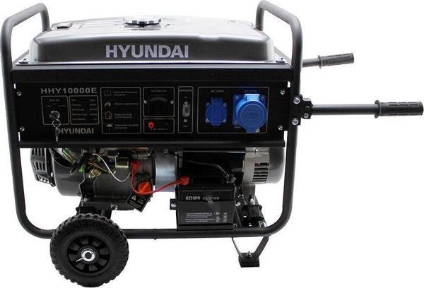 Hyundai HHY10000E Monofaze Benzinli Jeneratör Marşlı  - Image 1
