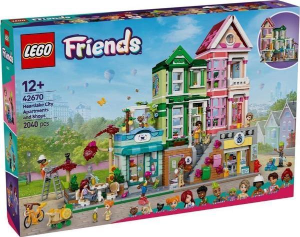 LEGO Friends 42670 Heartlake City Apartments and Stores - Image 1