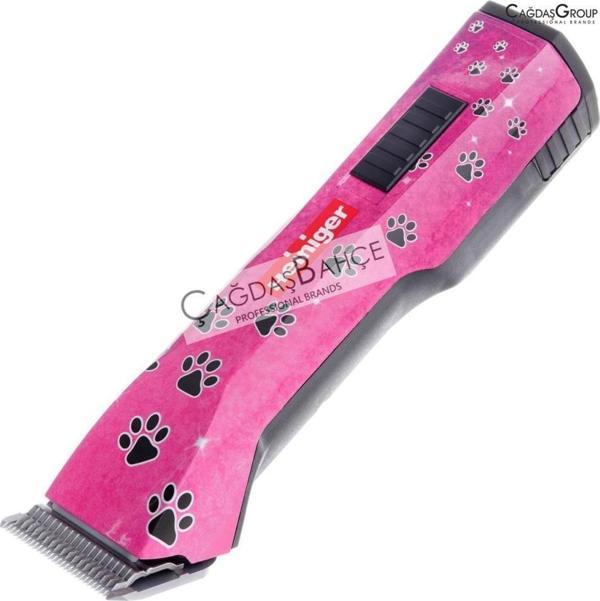 Heiniger Saphir Pink Evcil Hayvan Kırkma Makinesi Çift Bataryalı - Image 1