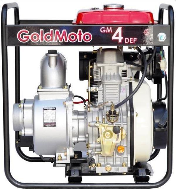 GoldMoto GM4DEP Dizel Su Pompası 10HP - Image 1