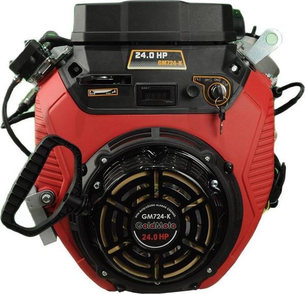 GoldMoto GM724-K Benzinli Motor 24Hp Kamalı - Image 1