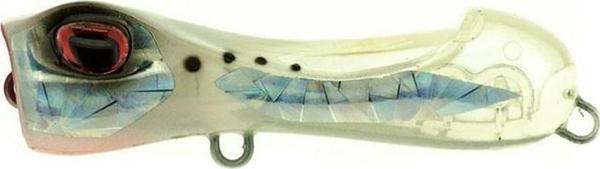 Molix S Popper 65 8.5gr Pearl White Holo Stripe   - Image 1