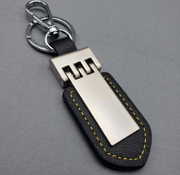 Deri Metal Anahtarlık TdrTR - Image 1