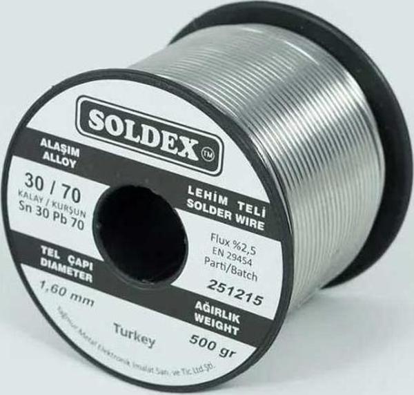 30-70 Lehim Teli 500 Gr 1,6 mm TdrTR - Image 1