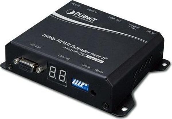 High Definition HDMI IP Sinyal Uzatma Cihazı, Verici Ünite, PoE High Definition HDMI Extender Transmitter over IP with P - Image 1