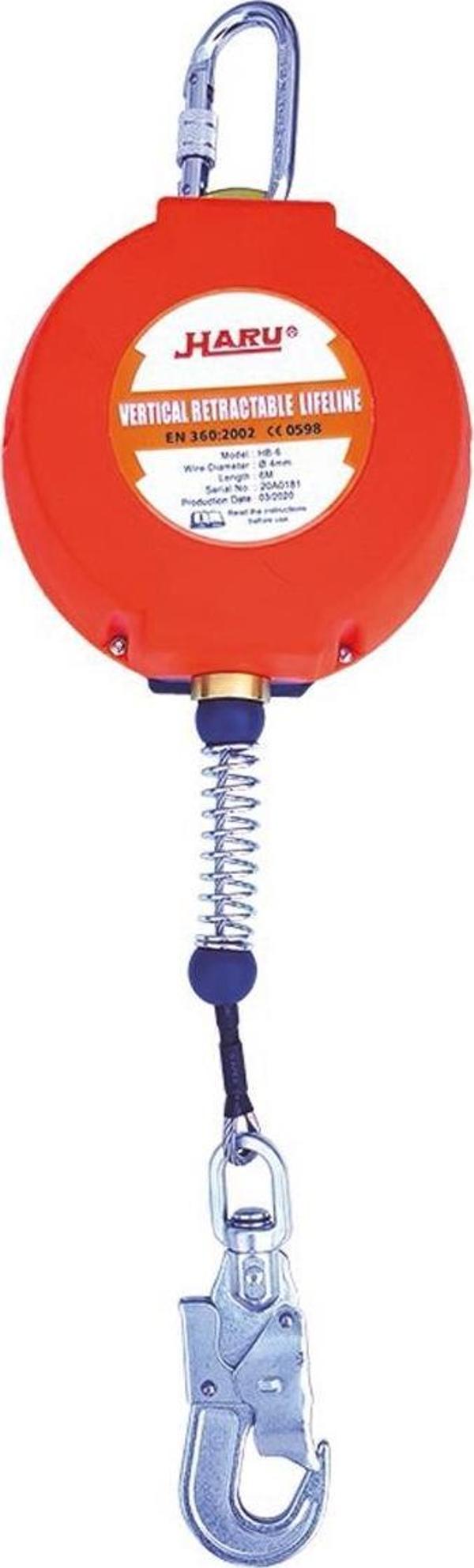 Karam KD06 Düşüş Tutucu 6 m 4 mm halat HARU TdrTR - Image 1