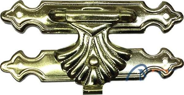 Kutu, Tavla Klipsi, Ön Kilidi No:4 - 62x32 Sarı, 1 Adet TdrTR - Image 1