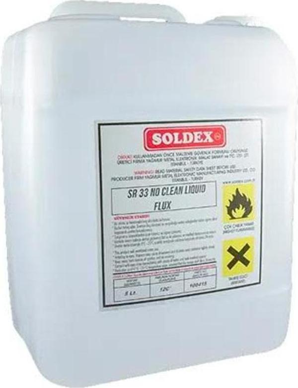 No Clean Flux 5 LT SR33 - Temizleme Gerektirmeyen Lehim Suları TdrTR - Image 1