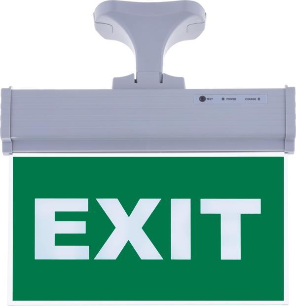 SG071-D1 Çift Yönlü Acil Yönlendirme Armatürü (Askı Aparatlı) Exit TdrTR - Image 1