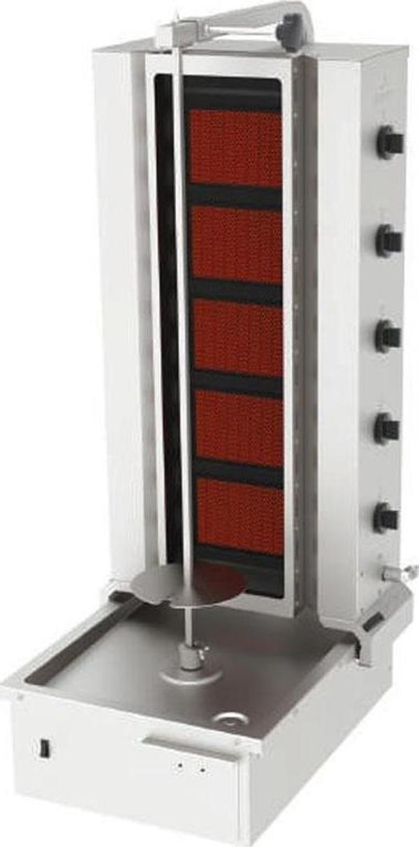 Atalay ADGC-5-A A Döner Makineleri Gazlı Camlı Alttan Motorlu Hareketli - 5 Radyanlı - 220 V - Image 1