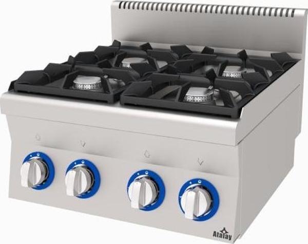 Atalay AGO-660 Gazlı 34 kg Ocak 600x600x300 mm - Image 1