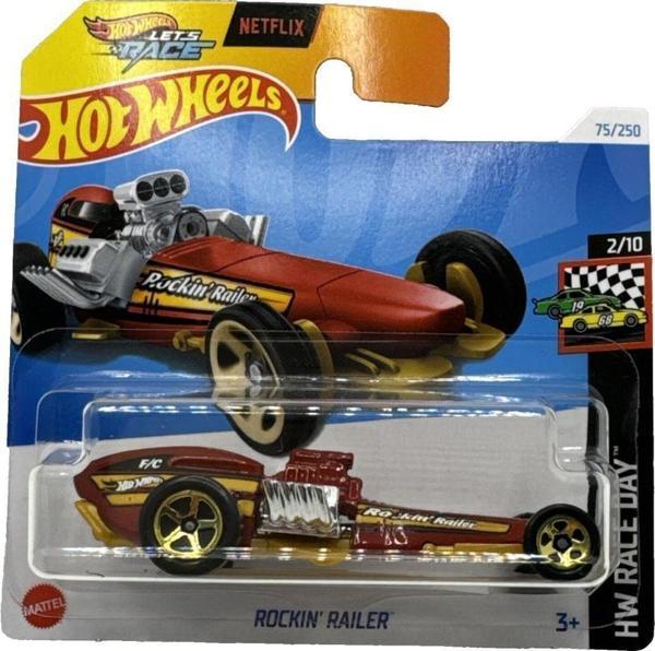 Hot Wheels Tekli Arabalar   ROCKIN' RAILER HTD26 - Image 1