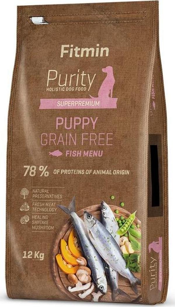 Fitmin Purity Puppy Tahılsız Balıklı Yavru Köpek Maması 12 Kg - Image 1