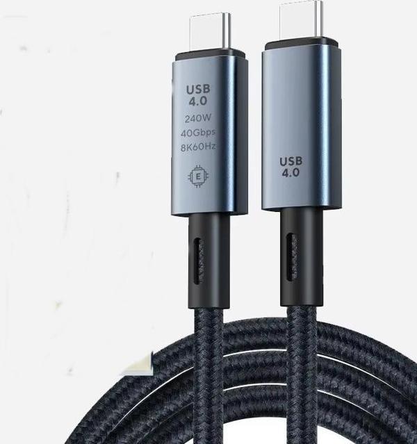 Pmr USB4 Kablo – 40Gbps 240W Hızlı Şarj ve Data Kablosu 1 Metre Zr850 - Image 1