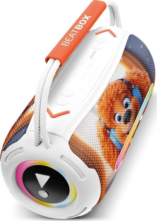 Powerway Beatbox Animals Köpek Led Işıklı Ses Bombası Usb Sd Aux Bluetooth Hoparlör 20W - Image 1