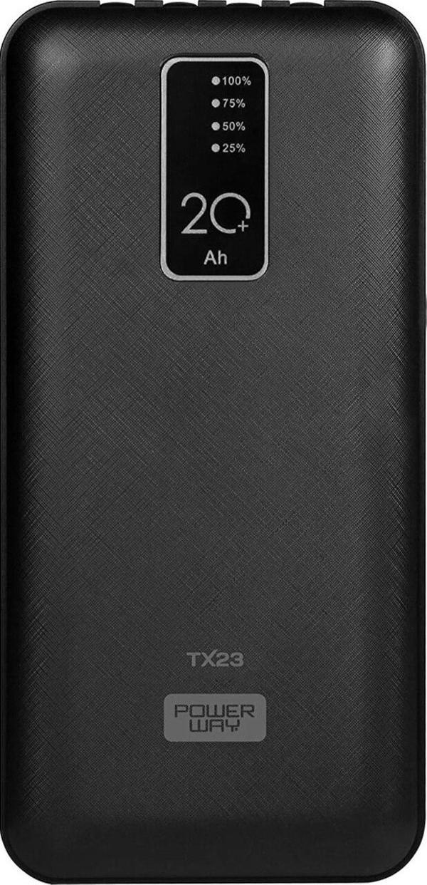 Powerway TX23 Taşınabilir Şarj Cihazı – 20.000 mAh Yüksek Kapasite ve Şık Tasarım - Image 1