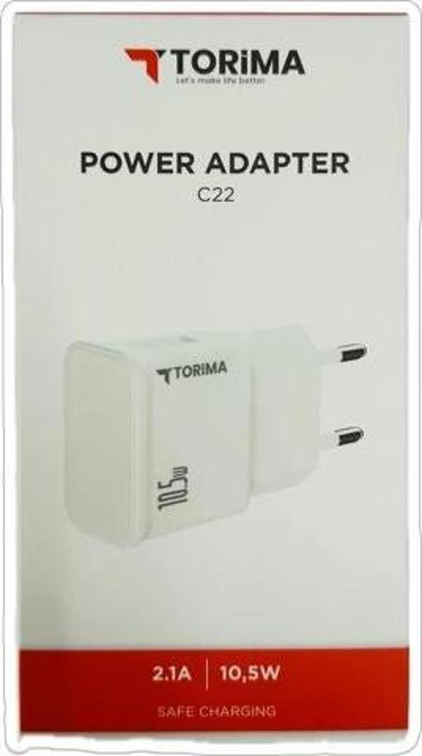 Torima 10.5W 2.1A Usb Şarj Başlığı Adaptörü - Image 1