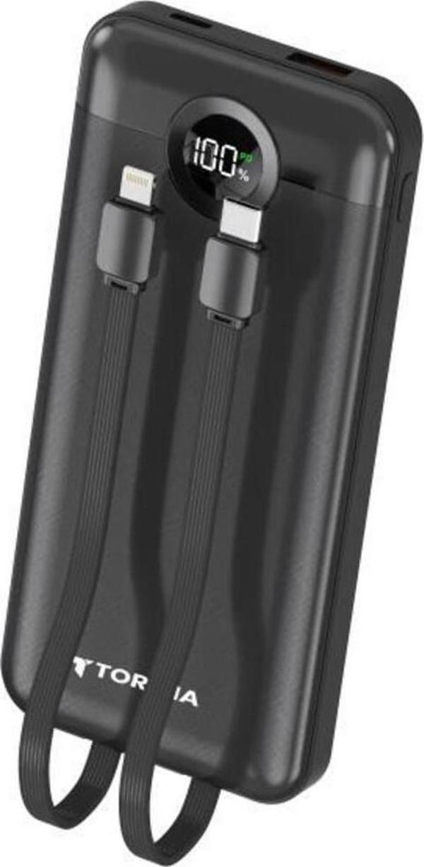 Torima TRM-1015 10000 mAh 2 Çıkışlı 22.5w Hızlı Şarj Dijital Göstergeli Powerbank - Image 1