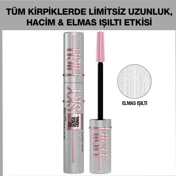 Maybelline New York Space Diamond Elmas Işıltılı Maskara - Image 1