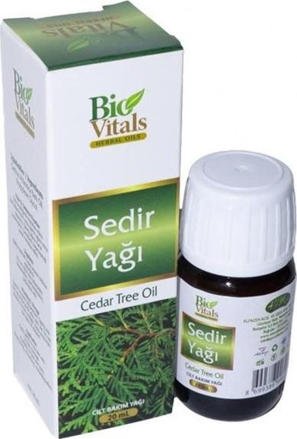Bio Vitals Sedir Yağı 20 ml - Image 1