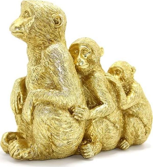 Polyester 3 Maymun Biblo Hediyelik - Image 1