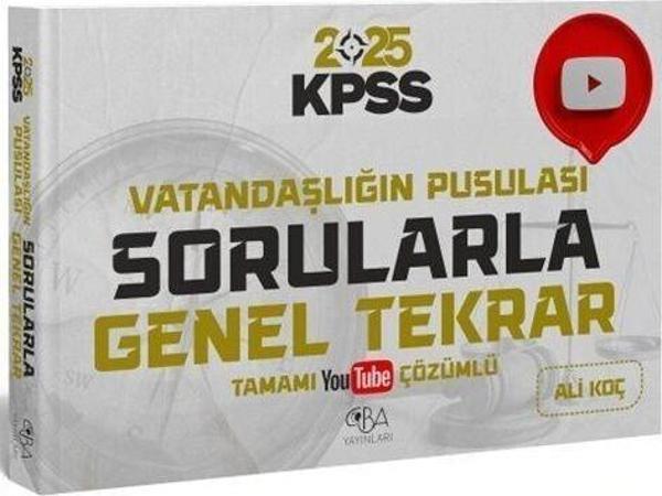 2025 KPSS Vatandaşlık Vatandaşlığın Pusulası Sorularla Genel Tekrar CBA Yayınları - Image 1