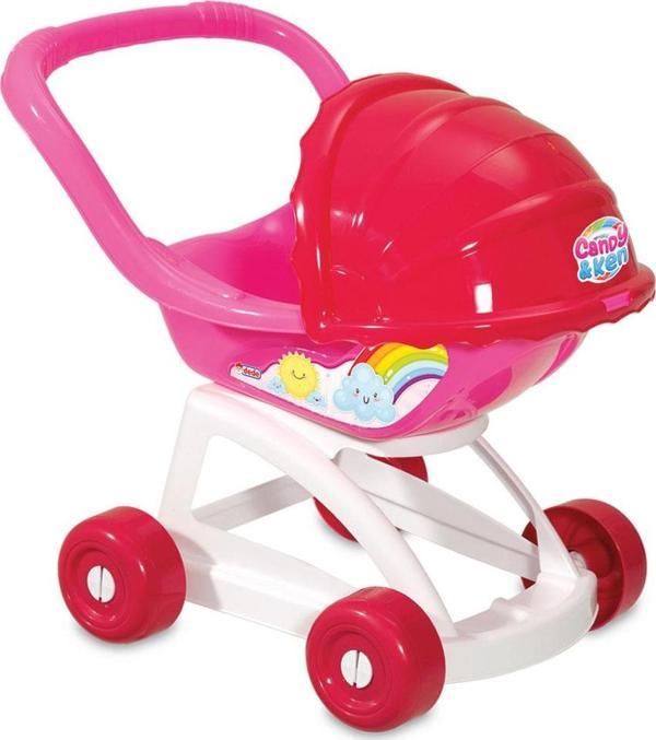 Dede Candy Ken Tenteli Bebek Arabası 01370 - Image 1