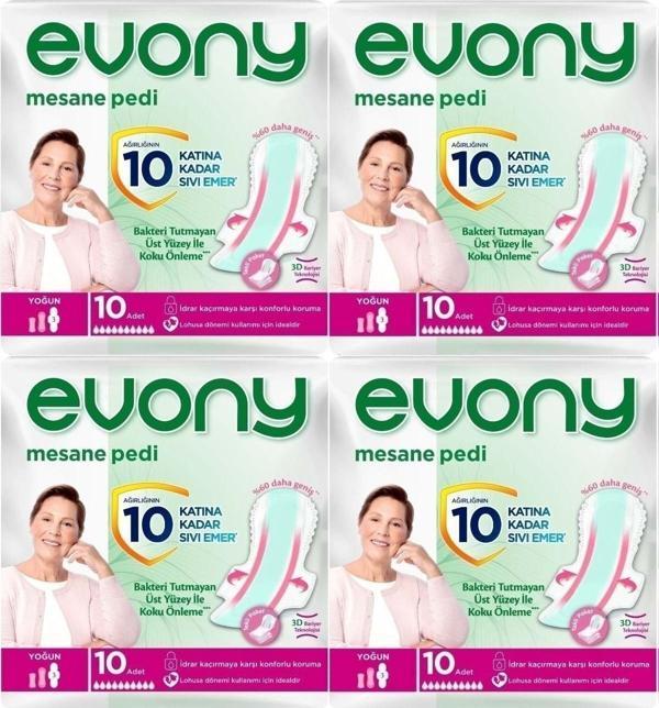 Evony Mesane Pedi Yoğun 10 lu x 4 Adet - Image 1