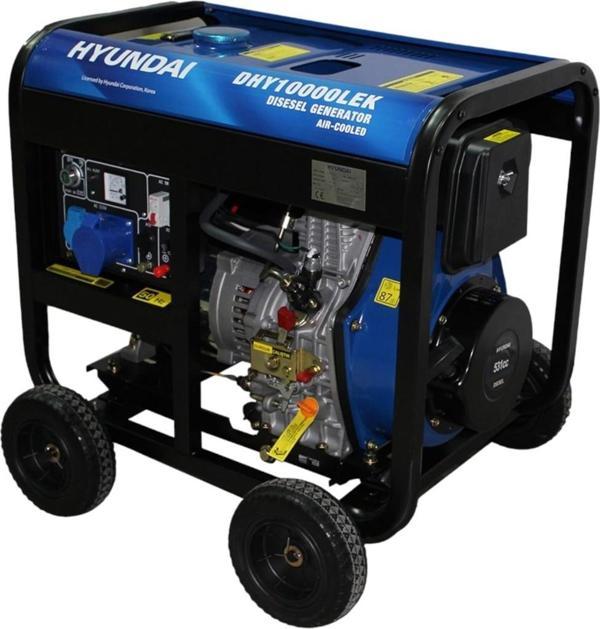 Hyundai DHY10000LEK Dizel Marşlı Jeneratör 8,5kVA - Image 1