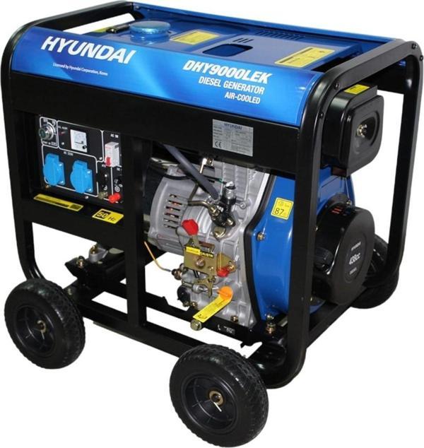 Hyundai DHY9000LEK Dizel Marşlı Jeneratör 7,5kVA - Image 1