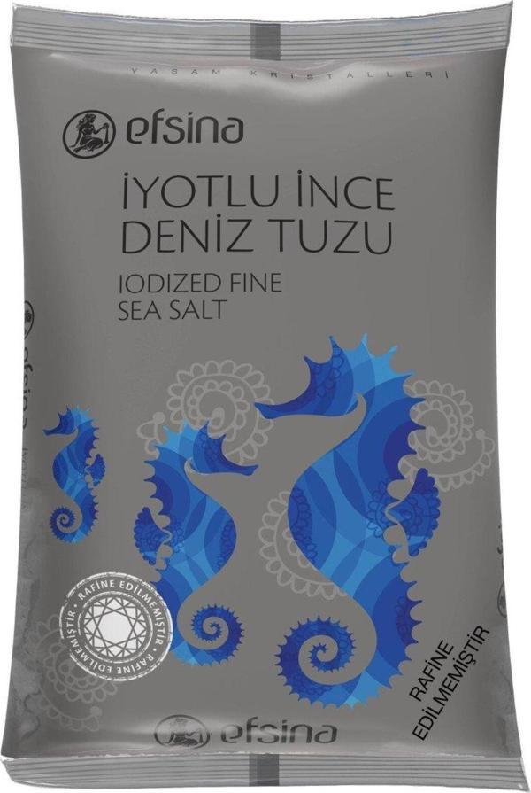 Efsina 750 Gr Iyotlu Ince Deniz Tuzu - Image 1
