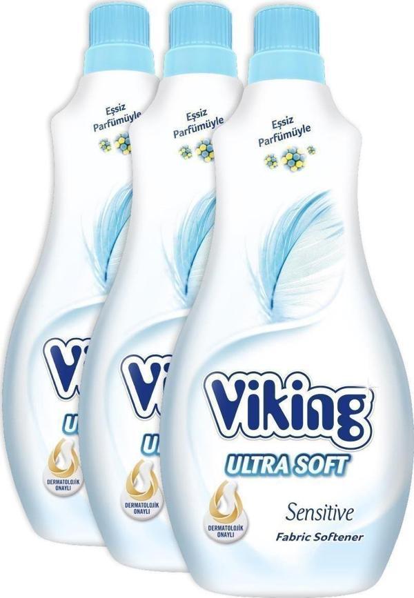Viking Yumuşatıcı Soft Sensitive 1400 Ml 3 Adet - Image 1
