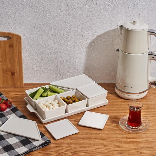 Aryıldız 11 Parça Tepsili Kahvaltılık - Image 1