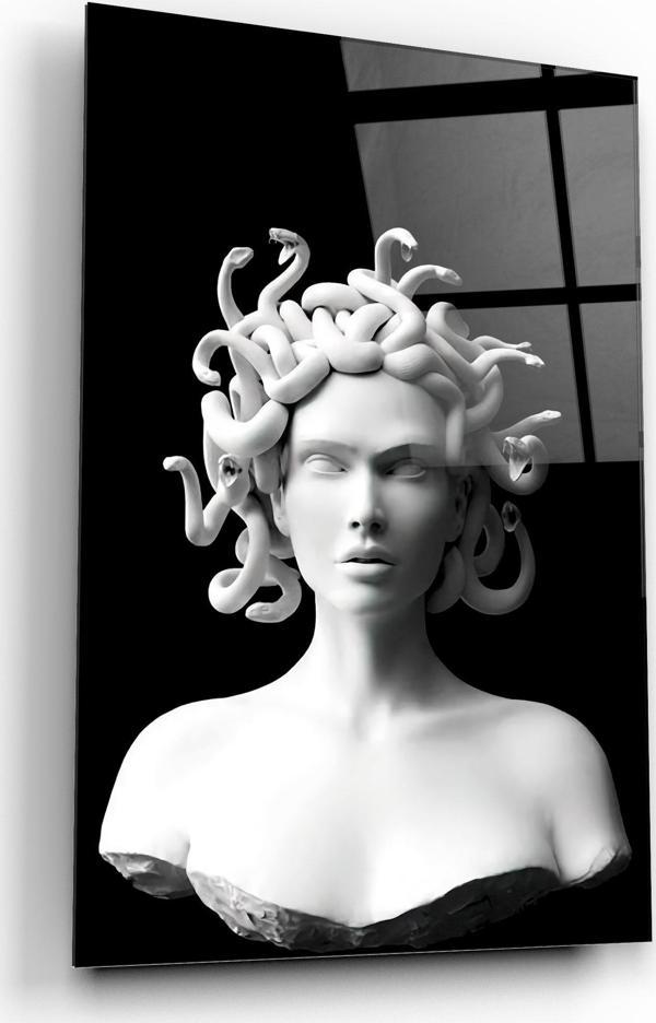 Medusa Cam Tablo | Hediyelik, Dekoratif, Ofis, Mutfak  - Image 1