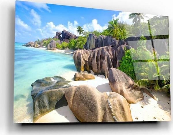 Manzara Cam Tablo | Hediyelik, Dekoratif, Ofis, Mutfak  - Image 1