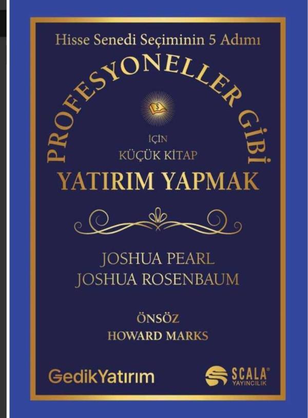 Profesyoneller Gibi Yatırım Yapmak İçin Küçük Kitap - Scala Yayıncılık - Image 1