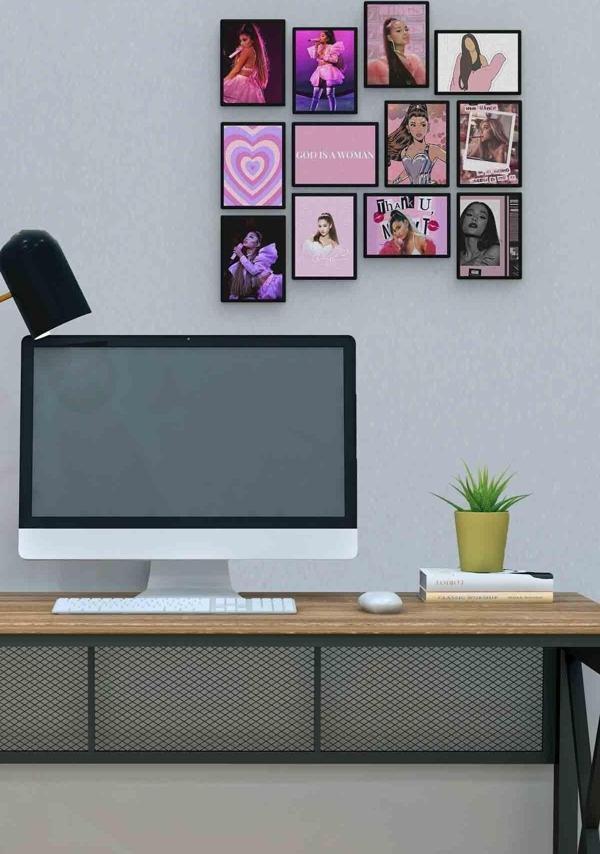 Ariana Grande 12 Parça Mdf (ahşap) Tablo Ofis Boyu  - Image 1