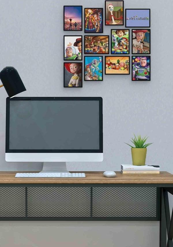 Toy Story 12 Parça Mdf (ahşap) Tablo Ofis Boyu  - Image 1