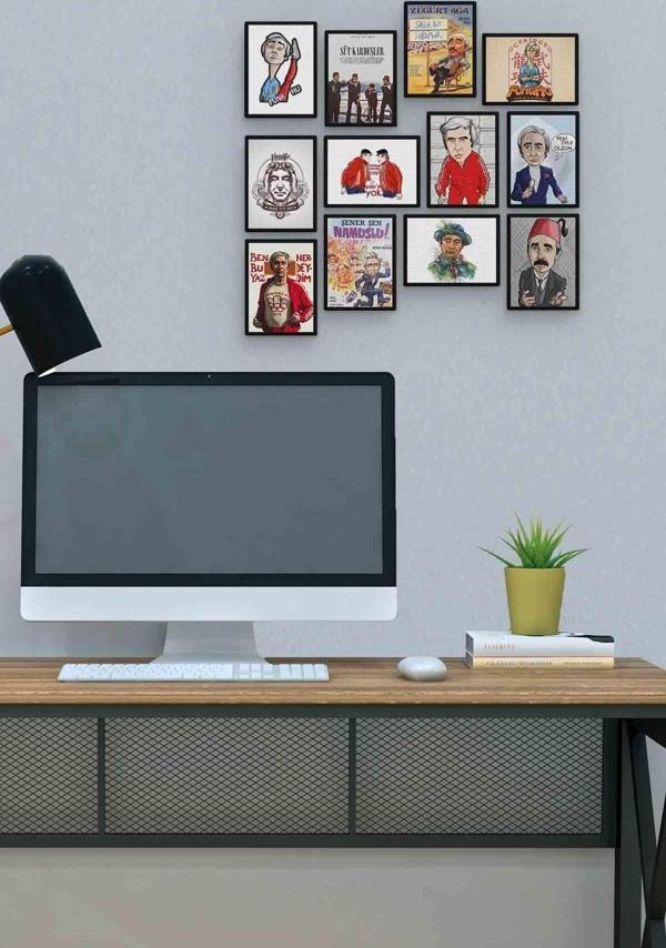 Şener Şen 12 Parça Mdf (ahşap) Tablo Ofis Boyu  - Image 1