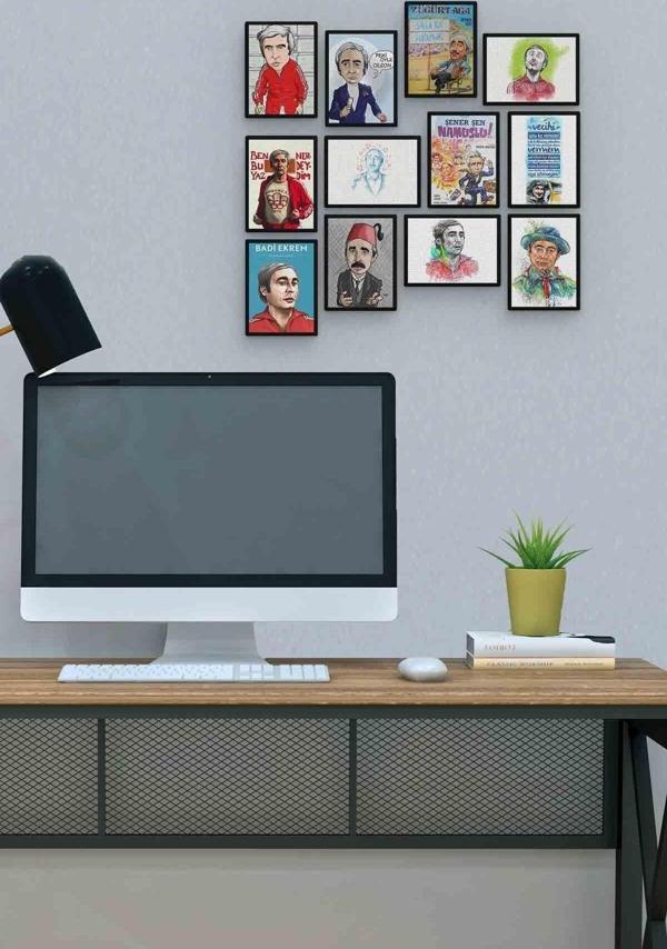 Şener Şen 12 Parça Mdf (ahşap) Tablo Ofis Boyu  - Image 1