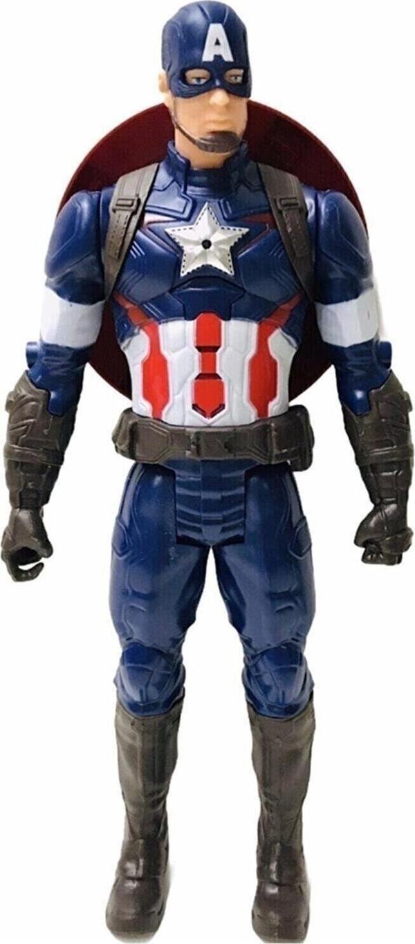 PeriYedi Avengers Kaptan Amerika Oyuncak Karakter Sesli Işıklı 30 Cm - Image 1