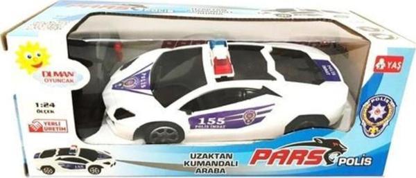 Duman Oyuncak Duman Uzaktan Kumandalı Polis Arabası Pars Polis - Image 1