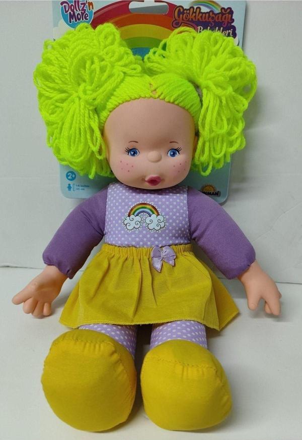 Lesram Lahana Bebek Gökkuşağı Bebekleri , Dolgu Bebek , Et Bebek 35 Cm - Image 1