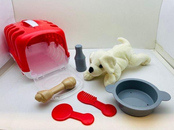 PeriYedi Çantalı Aksesuarlı Peluş Köpek - Image 1