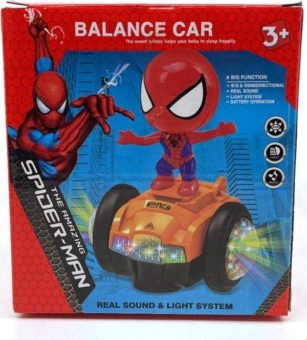 Metaş Spiderman Balance Go Müzikli Ve Işıklı Oyuncak - Image 1