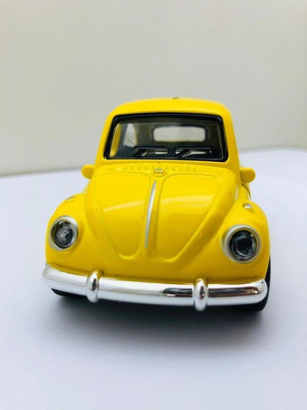 PeriYedi Çek Bırak Metal Beetle Vosvos Nostaljik Araba 12 Cm Koleksiyonluk Diecast Açılır Kapılı - Image 1